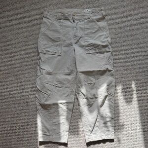 Banana Republic Women's Tan Corduroy Cargo Pants